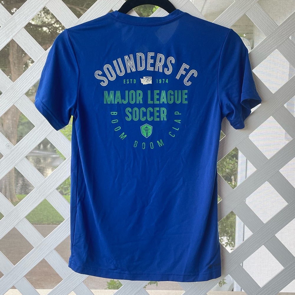 Adidas Seattle Sounders MLS Short Sleeve T-Shirt - Picture 5 of 10